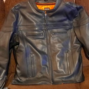 Mens leather jacket